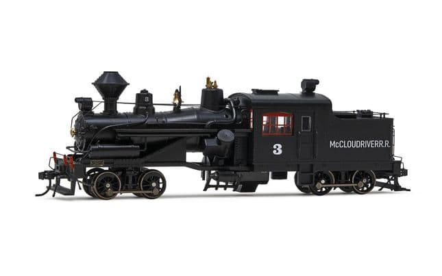 Heisler steam locomotive, 2-truck model, "McCloud River Railroad #3", ep. III