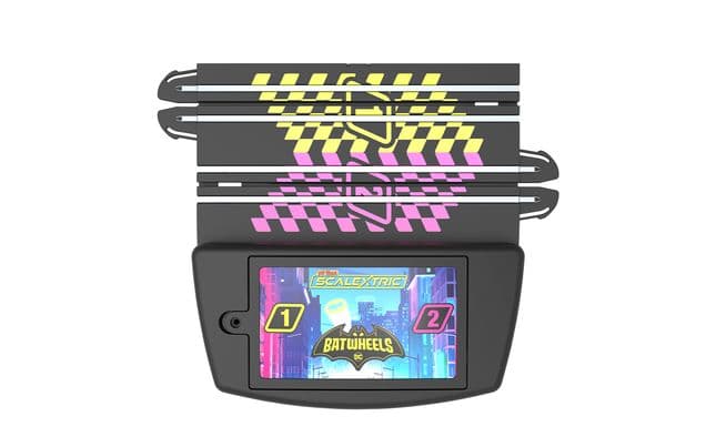 Micro Scalextric Batwheels Bam vs Joker Race Set