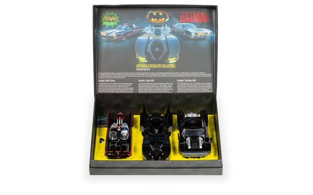 Batmobile Ultimate Collection - Chromed Triple Car Pack