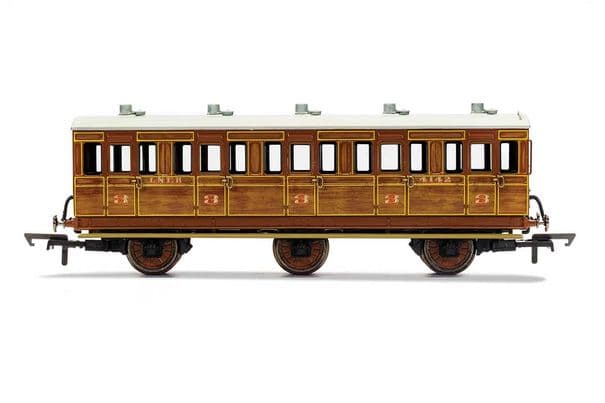 LNER 6 Wheel Coach 3rd Class 4142 Era 3