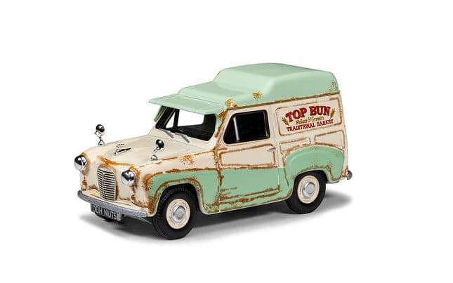 Wallace &amp; Gromit Austin A35 Van Collection - Cheese Please!, Top Bun, Spick &amp; Spanmobile