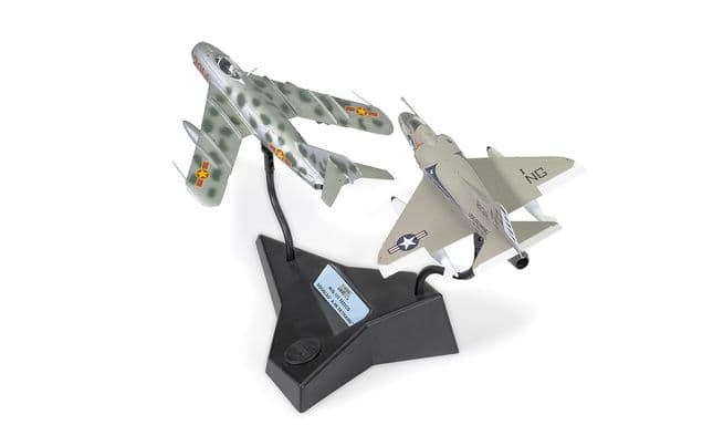 Mig 17F Fresco Douglas A-4B Skyhawk Dogfight Double