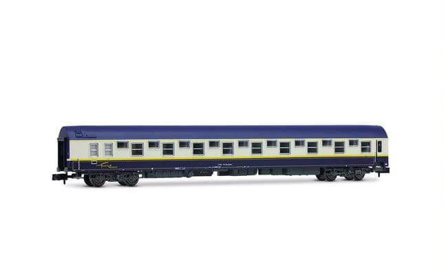 SNCF, dreiteiliges Set „Train Expo“, Set Nr. 3, 2 x T2-Schlafwagen + Barwagen, Ep. VI