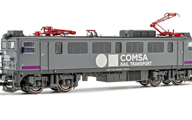 COMSA, locomotora eléctrica serie 269-045-1, ép. VI, con decoder de sonido