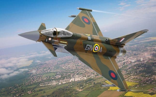 Eurofighter Typhoon FGR.4 - RAF No.29(R) Sqn - Battle of Britain 75th Anniversary Livery