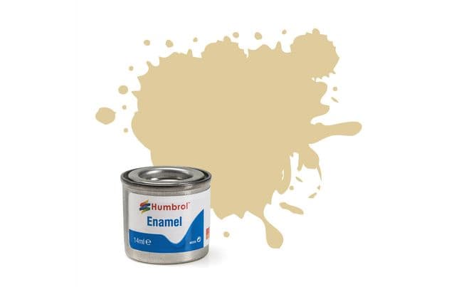 Enamel Paint: 121 - Pale Stone - Matt - (14ml)