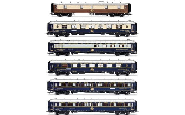 Intraflug/CIWL, 6-tlg. Set „50 Jahre Nostalgie-Istanbul-Orient-Express”, 1976