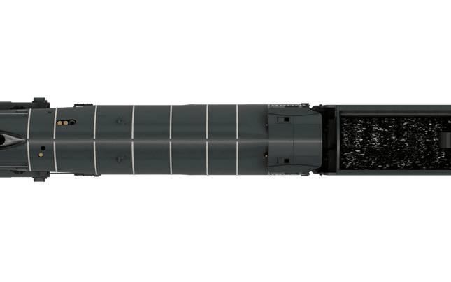 LNER, Class W1 'Hush Hush', 1935 (Double Blast Pipe), 4-6-4, 10000 - Era 3