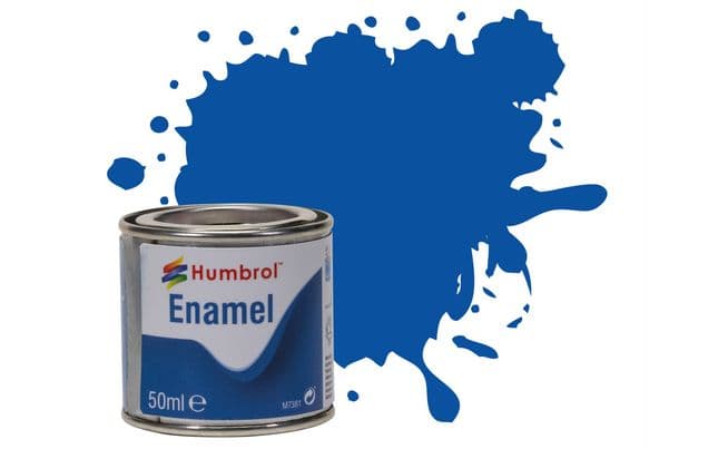 Enamel Paint: 14 - French Blue - Gloss - (50ml)