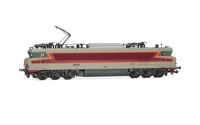 SNCF, CC 21001 in red-grey livery with logo nuille, ep. IV, with DCC sound decoder