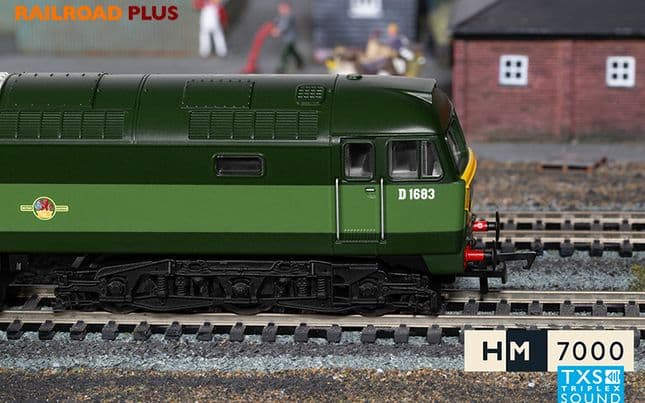 RailRoad Plus BR, Class 47, Co-Co, D1683 - Era 6 (Sound Fitted)