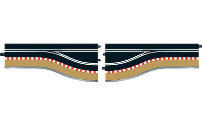 Scalextric Digital - Pit Lane Track (Left Hand) - Includes Sensor