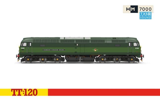 BR - Two-Tone Green - Class 47 - D1662 'Isambard Kingdom Brunel' (DCC Sound Fitted)