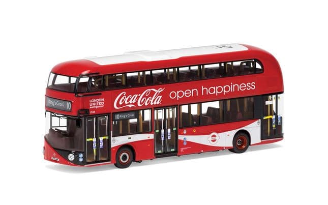 New Routemaster - London United - LTZ 1148 - Route 10 - Kings Cross - Coca-Cola