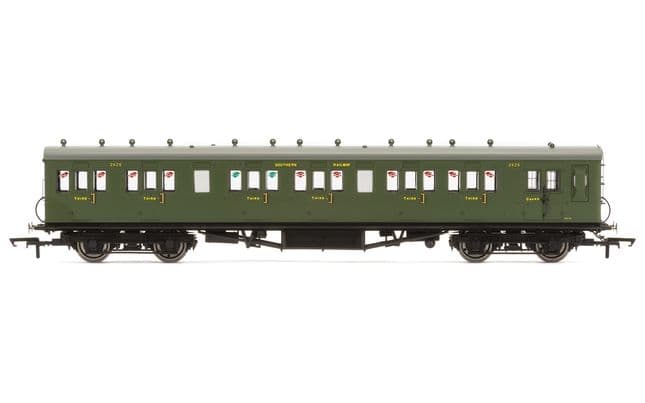 SR, 58' Maunsell Rebuilt (Ex-LSWR 48'), Six Compartment Brake Third, 2625 - Era 3