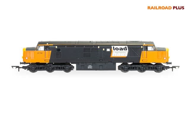 RailRoad Plus Loadhaul, Class 37, Co-Co, 37710 - Era 8