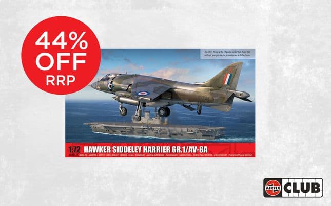 Airfix Club -  Hawker Siddeley Harrier GR.1/AV-8A