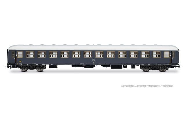 FS, 3-unit pack of Exp 234/235 Remus Roma – Wien, UIC-X '68 couchettes + UIC-X '68 2nd class grey + WLABm MU '73 TEN