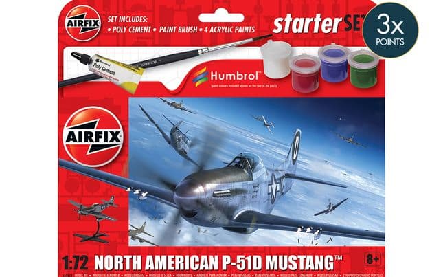 Starter Set - North American P-51D Mustang