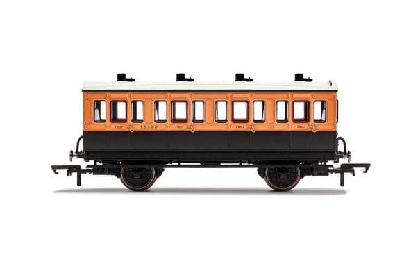 LSWR 4 Wheel Coach 1st Class 123 Era 2