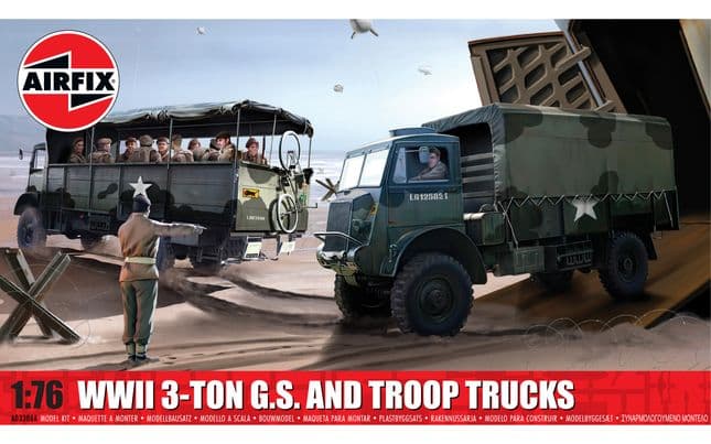 WWII 3-Ton G.S. and Troop Trucks