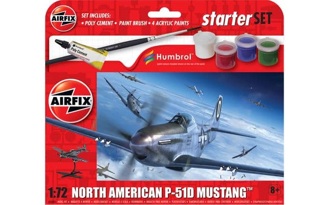 Starter Set - North American P-51D Mustang
