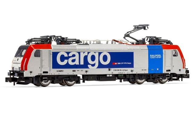 SBB Cargo, Elektrolokomotive Reihe 186, "RAILPOOL"-Lackierung, 186 181-4, Ep. VI, mit DCC-Decoder