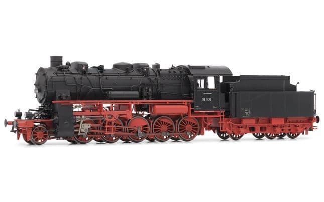 Rivarossi (H0 1:87) DB, Dampflokomotive Klasse 58,10-21, mit 3-dome Sieder