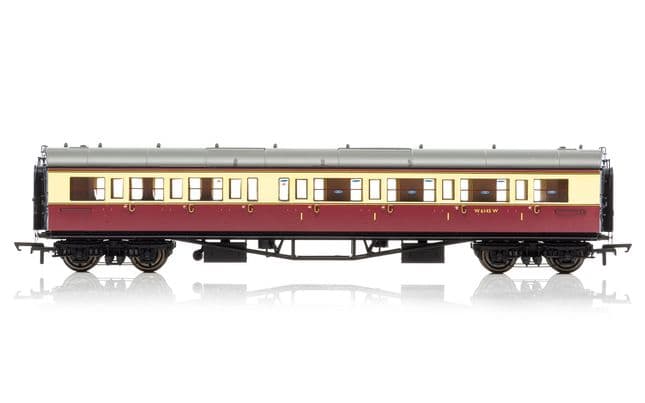 BR, Collett 'Bow-Ended' Corridor Composite (Right Hand), W6145W - Era 4