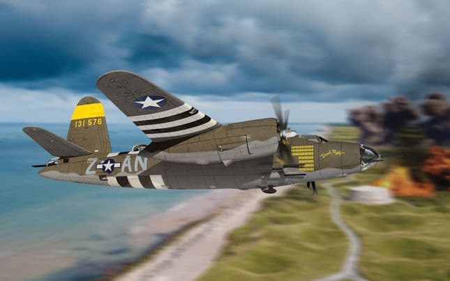 Martin B-26B Marauder 'Dinah Might’ - 553rd / 368th BG USSAF - Mjr David Dewhurst