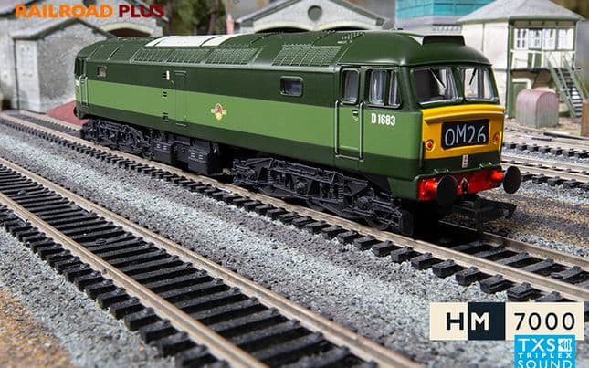RailRoad Plus BR, Class 47, Co-Co, D1683 - Era 6 (Sound Fitted)