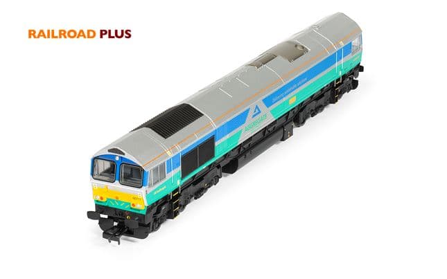 RailRoad Plus: Class 66 - Aggregates Industries - 66711 'Sence'