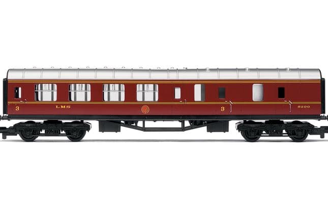 RailRoad LMS, Brake Third Coach - Era 3