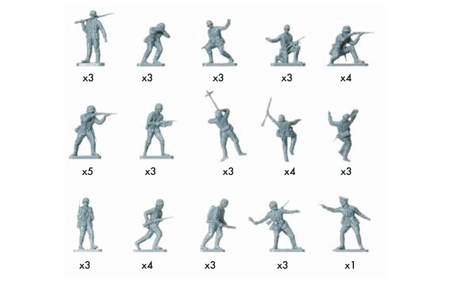 WWII German Infantry