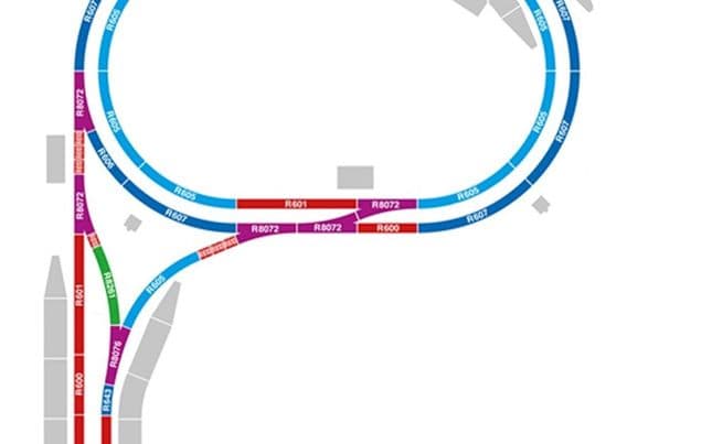 Compact Corner Layout Complete Track