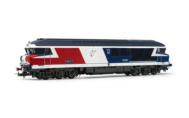Jouef HJ2604 SNCF CC 172068 – Locomotive Diesel Époque V – Échelle HO – Modèle DCC Prêt