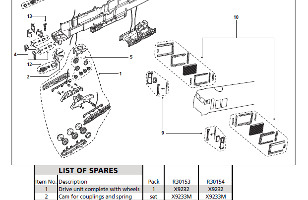 BR, Class 50, Co-Co, 50044 'Exeter' - Era 7