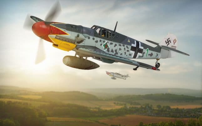 Messerschmitt Bf109G-6 - Major Hermann Graf