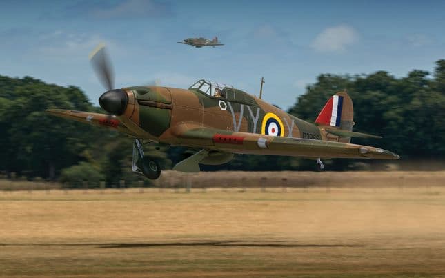 Hawker Hurricane Mk.I - P3966 - Pilot Officer J.A. 'Paddy' Hemmingway