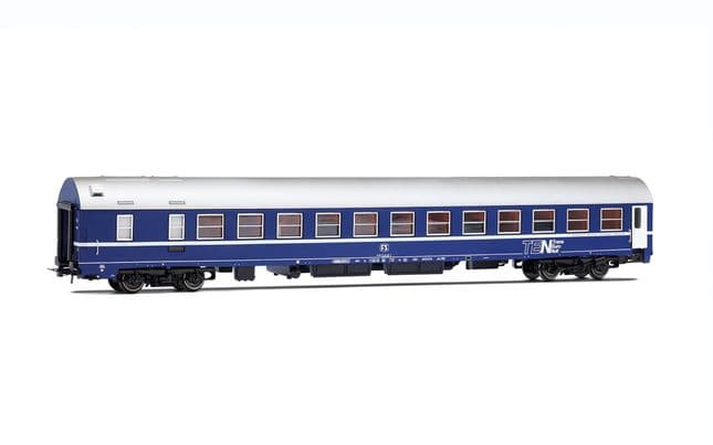 FS, 3-unit pack of Exp 234/235 Remus Roma – Wien, UIC-X '68 couchettes + UIC-X '68 2nd class grey + WLABm MU '73 TEN