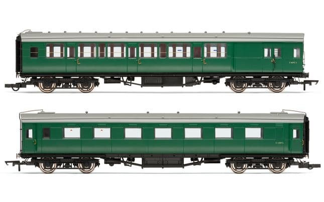 BR, (Ex-Maunsell) Pull/Push Coach Pack, Set 619 - Era 5