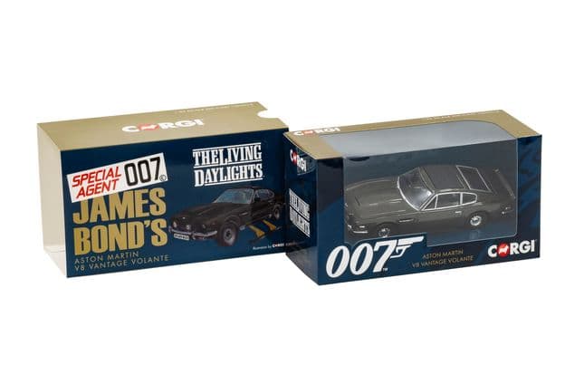 James Bond Aston Martin V8 Vantage Volante'The Living Daylights'