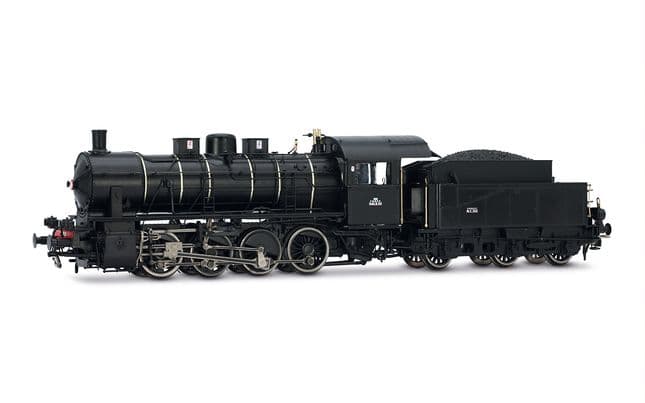 SNCF, locomotive à vapeur 2-040 D 65, dépôt de Calais, ép. III, avec décodeur sonore