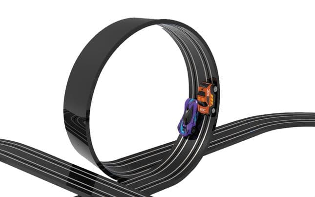 Micro Scalextric RAC Roadside Recovery - Race Set (Battery Powered)