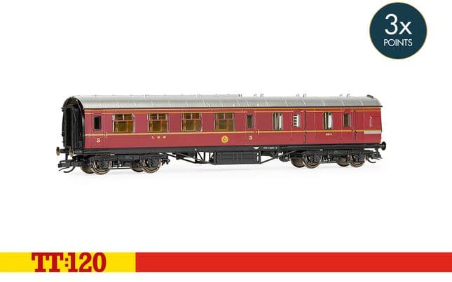 LMS 57' Brake Third, 5619 - Era 3