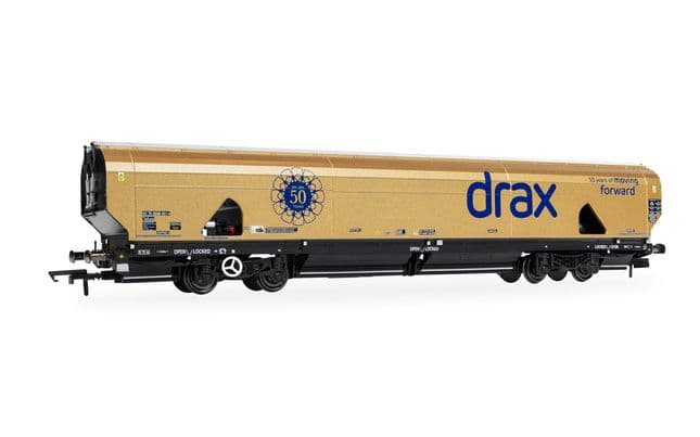 Drax - Biomass - Wagon - Gold Livery (Drax 50th Anniversary)