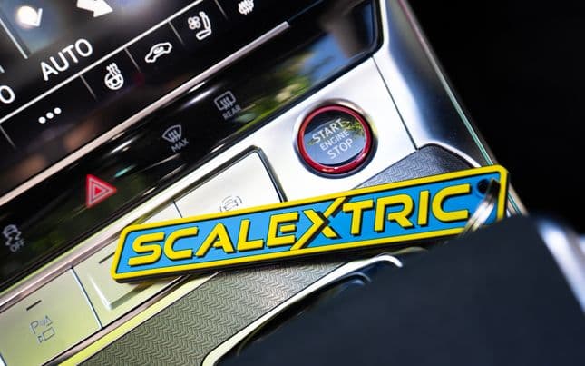 Scalextric Branded Logo - Keyring