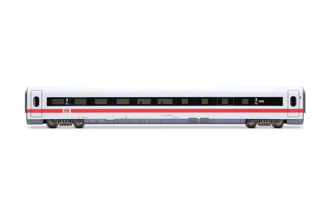 DB AG, ICE 1, Tz 155 „Rosenheim“, 5-tlg. Set Zwischenwagen (1 x Speisewagen + 3 x Wagen 2. Klasse + 1 x Wagen 1. Klasse), „Klimaschützer“