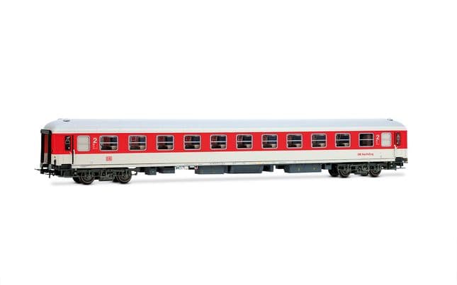DB Nachtzug, 2-unit set of couchettes Bvcmz248, white/red livery, ep. V