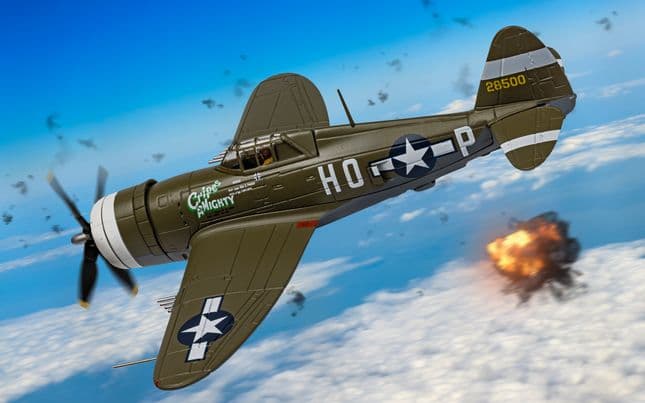 Republic P-47D Thunderbolt - 42-8500/HO-P - ‚ÄòCripes A‚Äô MIGHTY‚Äô